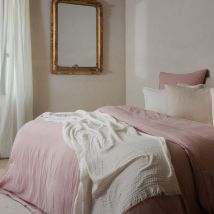 Parure de lit MILOS coton Taie 65x65 cm 240x220 cm