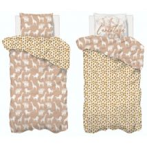 Parure De Lit enfant Savane 140x200 Beige Atmosphera