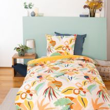 Parure de lit coton adouci lucia 140x200 cm