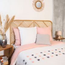 Parure de lit coton adouci poupie 260x240 cm