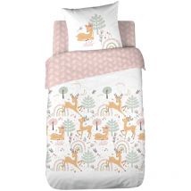Parure de lit enfant Biche - 100% polyester 72g/m²