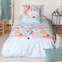 Parure de lit enfant catchi 140x200 cm