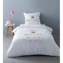 Parure de lit enfant design Princess - 100% Coton