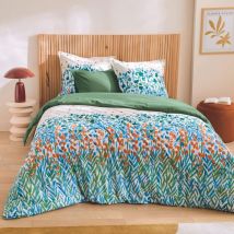Parure de lit Evasion vert Tradilinge 140x200