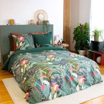 Parure de lit gigajung coton 240x220 cm