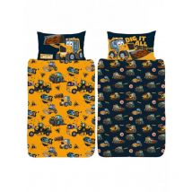 Parure de lit jcb Travaux et Camions - 120 cm x 150 cm