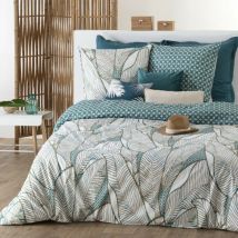 Parure de lit Moana bleu 240x220 Atmosphera