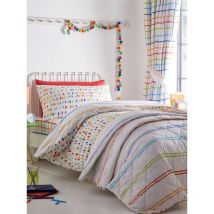 Parure de lit - Points Multicolores - 120 cm x 150 cm