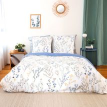 Parure de lit satin de coton fanille 240x220 cm