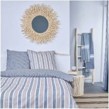 Parure de lit Today Kargo - 220x240 cm - 2 personnes - coton imprimé rayé