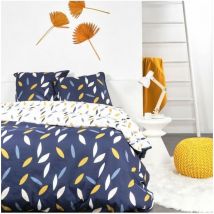 Today - Parure de lit Sunshine - 240x260 cm - 2 personnes - coton imprimé floral