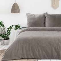 Parure De Literie Flano 220 X 200 Cm Beige