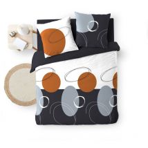 Parure housse couette + Taies Oblisse 220x240cm