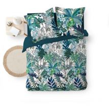 Parure Housse de couette Percale 240 x 220 cm Joli Colibri