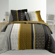 Parure Housse de couette Percale Smarti Chic 260x240cm