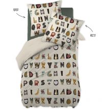 Parure housse de couette + taie Farandole abc