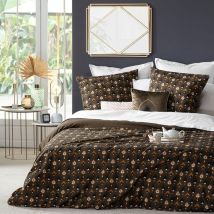 Parure de lit Suite kaki 240x220 Atmosphera