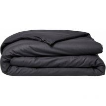 Housse de couette 100% coton bio 240x220 cm organic Fusain