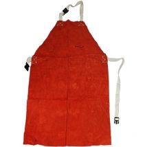 Parweld Red Apron comes with Ties 24" x 36