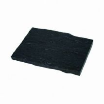 Pas japonais schiste ardoisier 40 x 30 cm - Noir (Lot de 10)