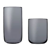 3-Teilig Iconic Wassergläser Grauer Wasser-Gläser Ikonisches Hi-Ball Glas 365 cc - Pasabahce