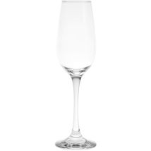 Pasabahce 469433 Amber Confezione 6 Calici Flute, Vetro, Trasparente, 20 Cl