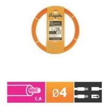 Guía pasacables cordón de acero 15 metros 4mm Anguila 60400015