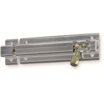 Pasador Aluminio Pequeño 80Mm Plata - Pasador aluminio sobrepuesto Estándar