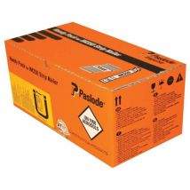 2.8 x 63mm 350 Ring Nails Stainless Steel Finish Box of 1100 + 1 Fuel Cell PAS141261 - Paslode