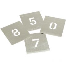 Stencils F2 Set of Zinc Stencils - Figures 2in STNF2