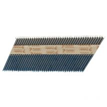 Spit - Paslode 2.8 x 51mm 350 Ring Nails Bright Finish Box of 3300 + 3 Fuel Cells PAS14