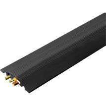 Vulcascot - Protège-câbles caoutchouc noir cable safe RO6 26302134 Nombre de canaux: 2 Longueur 3000 mm 1 pc(s)