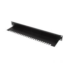 Passage de câbles Panneau de brossage avec fixation Rack 19' Pour la mise en réseau