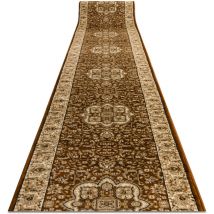 Passatoia heat-set royal agy 0521 marrone 150 cm brown 150x100 cm