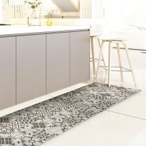 Crearreda - Tappeto Cucina In Vinile Antiscivolo E Lavabile Runner Multiuso Resistente All'usura Passatoia Cucina Antimacchia Adatto Da Tenere Sotto 