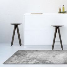 Passatoia In Vinile "runner" Fantasia "grunge", 120x50 Cm
