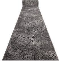 Passatoia silver Tronko Albero Legna grigio 70cm grey 70x120 cm
