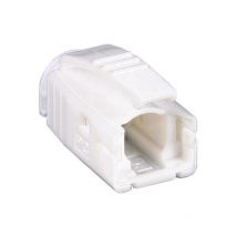 Passe-câble anti-pliage pour connectique RJ45 Metz Connect 1401008204-E RJ45 blanc 1 pc(s) D25488