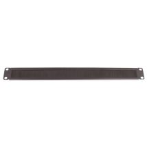 Passe-câble – Noir – Pour coffret 19 pouces – Matières, Longueur – UNIFORMATIC