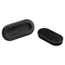 Pb Fastener - Passe-câbles 1028-01 trou oblong ø max. des bornes 26.6 mm pvc noir 1 pc(s) S24799