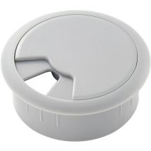 Tru Components - Passe-câbles 522829 522829-GY pour plan de travail abs gris 1 pc(s)