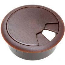 Tru Components - Passe-câbles WP50BN 452636 pour plan de travail abs marron 1 pc(s)
