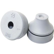 Wkk - 2106 Passe-câbles Ø Max. Des Bornes 35 Mm Epdm Gris-argent (ral 7001) 1 Pc(s)
