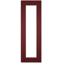 Passe-Partout Taille du Cadre 25x75 cm - Format de Foto 20x60 cm - Rouge lie de vin.