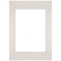 Passe-Partout Taille du Cadre 29.7x42 cm A3 - Format de Foto 21x29.7 cm - Gris clair.