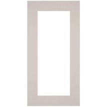 Passe-Partout Taille du Cadre 40x70 cm - Format de Foto 30x45 cm - Gris Granit.