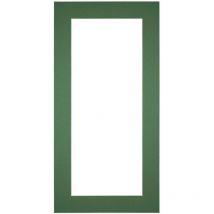 Passe-Partout Taille du Cadre 40x70 cm - Format de Foto 30x60 cm - Vert forêt.