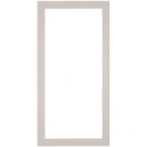 Passe-Partout Taille du Cadre 40x80 cm - Format de Foto 35x75 cm - Gris Granit.