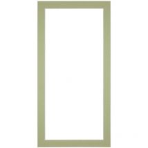 Passe-Partout Taille du Cadre 40x80 cm - Format de Foto 35x75 cm - Vert menthe.