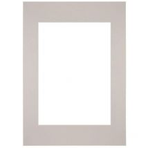 Passe-Partout Taille du Cadre 42x59.4 cm A2 - Format de Foto 29.7x42 cm - Gris Granit.